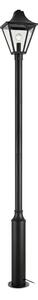VRTNA 24 ZUNANJA STEBRNA SVETILKA 1L ČRNA V 225 CM FIKSNA LED 3W IP44 MA108171
