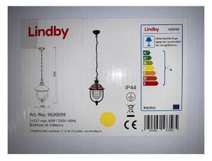 Lindby - Zunanji lestenec na verigi CLINT 1xE27/60W/230V IP44