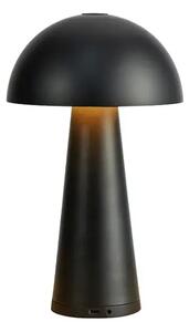 POLNILNA NAMIZNA SVETILKA FUNGI MAT ČRNE BOJA LED IP44 MA108655