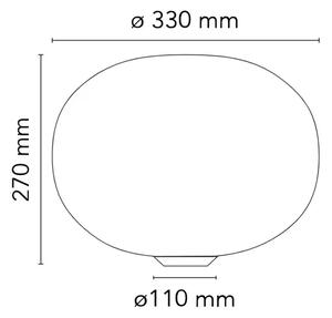 GLO-BALL BASIC 1 NAMIZNA SVETILKA E27/150W/220-240V/330x270mm STEKLO BELA FL3021000