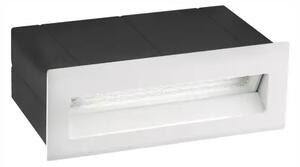 ZUNANJA STENSKA SVETILKA KRYPTON LED 3W/3000K/202lm/IP54/BELA NL726405