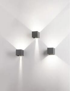 ZUNANJA STENSKA SVETILKA COMO LED 2x3W/3000K/510lm/IP54/temno siva NL847407