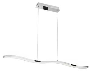 Viseča LED svetilka CESENA 42W/3000K/2750lm/IP20/krom NL81002002