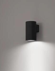 ZUNANJA STENSKA SVETILKA ALP LED 10W/3000k/565lm/IP65/ČRNA NL9010008