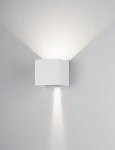 ZUNANJA STENSKA SVETILKA COMO LED 2x3W/3000K/510lm/IP54/BELA NL747406