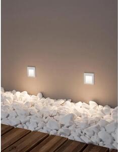 ZUNANJA STENSKA SVETILKA KRYPTON LED 3W/3000K/132lm/IP54/BELA NL727001