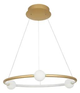 Viseča LED svetilka CELIA 37W/3000K/3812lm/DIMM/IP20/ZLATA NL9820600