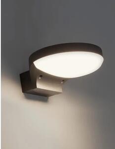 ENZI ZUNANJA STENSKA SVETILKA LED 15W/3000K/1630lm/IP54/temno siva NL9936101