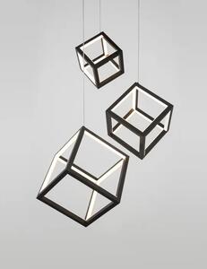 VISEČA LED SVETILKA GABBIA 72W/3000K/5040lm/DIMM/IP20/ČRNA NL9818231