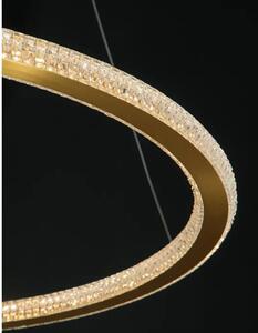 VISEČA LED SVETILKA CILION 43W/3000K/2729lm/DIMM/IP20/MEDENINA ZLATA NL9011138