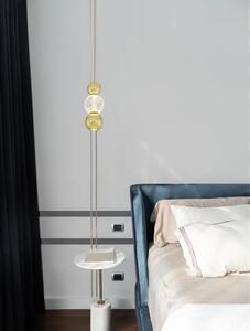 Viseča LED svetilka BRILLE 6W/3200K/322lm/IP20/ZLATA NL9511030