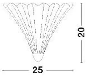 STENSKA SVETILKA GUSCIO E14 IP20/PROZORNA NL6101601