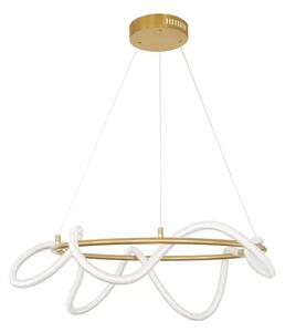 VISEČA LED SVETILKA CERELIA 34W/3000K/2271lm/DIMM/IP20/MEDENINA ZLATA NL9082092