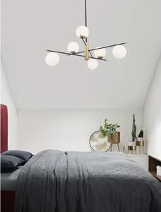 GIT VISEČA SVETILKA G9 /IP20/MAT ČRNO-ZLATA NL9009296