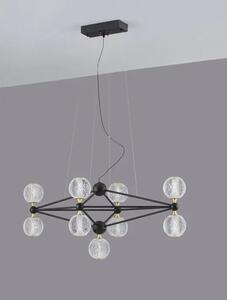 VISEČA LED SVETILKA BELINDA 42W/3000K/2238,28lm/DIMM/IP20/ČRNA NL9695300