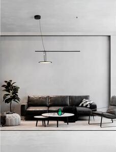 OPI VISEČA LED SVETILKA/3000K/22W/2600Lm/ČRNA NL9501209