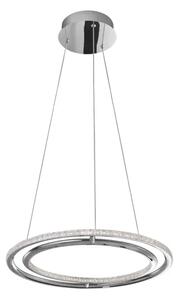 Viseča LED svetilka LIVORNO 29W/3000K/2010lm/IP20/krom NL8107402