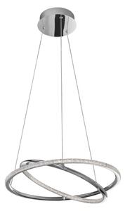 Viseča LED svetilka LIVORNO 29W/3000K/2010lm/IP20/krom NL8107402