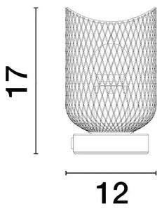 NAMIZNA SVETILKA LYRON E27 IP20/MAT BELA NL9555800