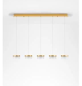 VISEČA LED SVETILKA BION/3000K/32W/2040Lm/ ZLATA MEDENINA NL9186943