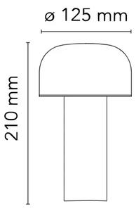 NAMIZNA SVETILKA BELLHOP LED 3W/151lm/2700K/H. 210mm RUMENA FL1060019
