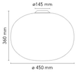 STROPNA SVETILKA GLO-BALL 2 E27/150W/220-250V/premer 450mm BELA FL3028000
