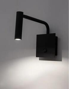 STENSKA SVETILKA SICILY LED 3 W/3000K/190lm/IP20/ ČRNA NL7140181