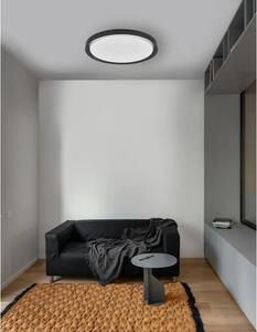 STROPNA SVETILKA TROY LED 50W/3000K/2750lm/DIMM/IP20/MAT ČRNA NL9053594