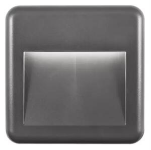 PULSAR ZUNANJA STENSKA SVETILKA LED 4W/3000K/526,7lm/IP54/TEMNO SIVA NL812302