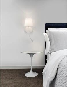STENSKA SVETILKA NIA LED & E27 3W/3000K/180lm/IP20/BELA NL9182371