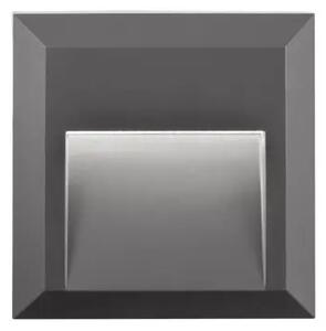 PULSAR ZUNANJA STENSKA SVETILKA LED 2W/3000K/268,9lm/IP54/TEMNO SIVA NL811201