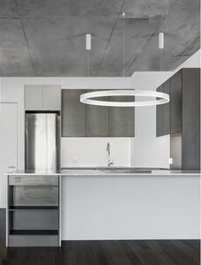 Viseča LED svetilka MOTIV 72W/3000K/5250lm/DIMM/IP20/BELA NL9530200