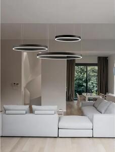 Viseča LED svetilka MOTIV 140W/3000K/7840lm/DIMM/IP20/ČRNA NL9530170
