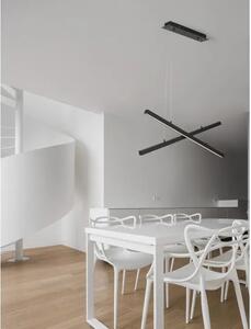 VISEČA LED SVETILKA X-LINE 40W/3000K/1428lm/DIMM/IP20/ ČRNA NL9060920