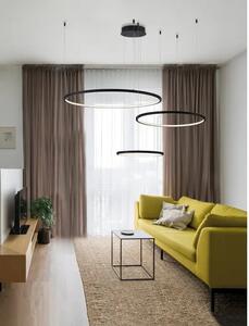 VIJOLIČNA VISEČA LED SVETILKA 80W/3000K/5600lm/DIMM/IP20/ČRNA NL9210312