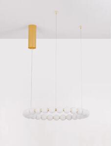 Viseča LED svetilka PERLA 56W/3000K/4732lm/DIMM/IP20/ZLATA NL9695230