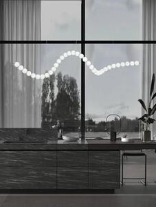 VISEČA LED SVETILKA PERLA 98W/3000K/5563lm/DIMM/IP20/KROMIRANA NL9695206