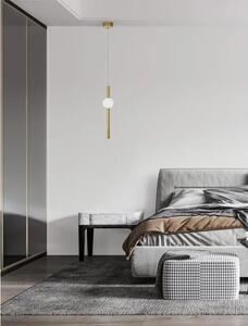 NEVTRONSKA VISEČA LED SVETILKA 11W/3000K/734lm/IP/ZLATA NL9054451