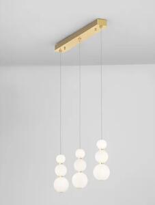 PERLA VISEČA LED SVETILKA 24W/3000K/2264,76lm/DIMM/IP20/ZLATA NL9695243