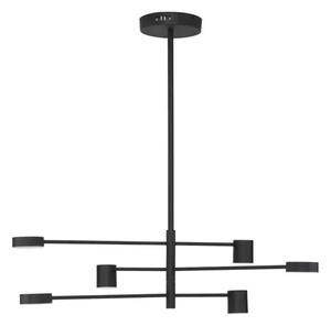 NORDIC VISEČA LED SVETILKA 28W/3000K/594,5lm/DIMM/IP20/ČRNA NL9080121
