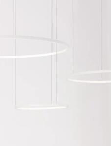 VIJOLIČNA VISEČA LED SVETILKA 80W/3000K/5600lm/DIMM/IP20/BELA NL9210313