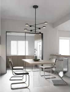 NORDIC VISEČA LED SVETILKA 40W/3000K/690,2lm/DIMM/IP20/ČRNA NL9080122