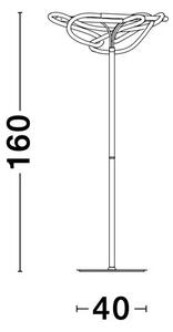Talna svetilka TIRIAC LED 31W/3000K/2783lm/IP20/ ZLATA NL9548106