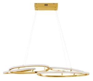 NUDOS LED VISEČA SVETILKA 80W/3000K/5600lm/DIMM/IP20/ZLATA NL9289085