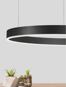 Viseča LED svetilka z motivom 50W/2700-6000K/3684lm/DIMM/IP20/ ČRNA NL9530213