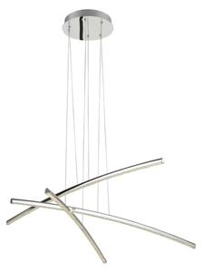 Viseča LED svetilka SEVILLE 38W/3000K/2650lm/IP20/krom NL81007601