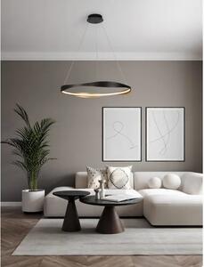 VISEČA LED SVETILKA DOBI/2700-5000K/40W/1472Lm/PEŠČENO ČRNO-ZLATA NL9030643