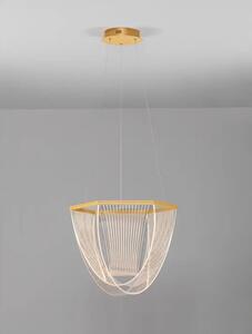 VISEČA LED SVETILKA VALENTIN/3000K/35W/2995Lm/ ZLATA MEDENINA NL9030636