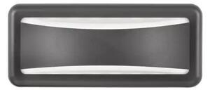PULSAR ZUNANJA STENSKA SVETILKA LED 6W/3000K/480lm/IP54/TEMNO SIVA NL812104