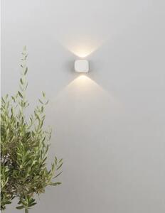 ZUNANJA STENSKA SVETILKA ZARI LED 2x2W/3000K/285lm/IP54/BELA NL9226217